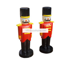 Modern decorative art cartoon character garden custom antique life size soldier statue for sale